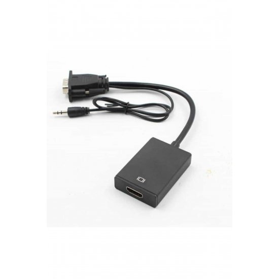Μετατροπέας 3,5 mm / VGA αρσενικό σε HDMI θηλυκό 1 τεμ Q-HD09 Μετατροπέας 3,5 mm / VGA αρσενικό σε HDMI θηλυκό 1 τεμ Q-HD09