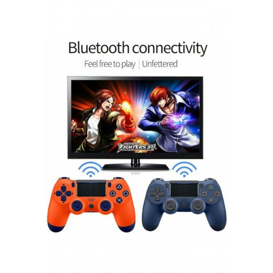 Doubleshock Wireless Gamepad για PS4 Gold