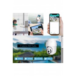 WIFI Pro 8 LED 3MP κάμερα παρακολούθησης εξωτερικού/εσωτερικού χώρου FullHD 2k 4X ζουμ