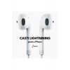 Ακουστικά SPOT Lightning, για iPhone 7/7Plus/8/8+/SE 2/X/XS/XR/XS MAX/11/11PRO/11PRO MAX, λευκό