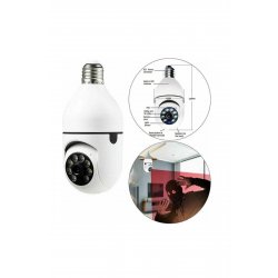 Έξυπνη λάμπα Andowl Q S805 PTZ WIFI 2.4G 1080P E27 κάμερα παρακολούθησης τύπου λαμπτήρα με αισθητήρα κίνησης