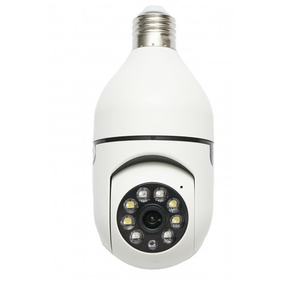 Έξυπνη λάμπα Andowl Q S805 PTZ WIFI 2.4G 1080P E27 κάμερα παρακολούθησης τύπου λαμπτήρα με αισθητήρα κίνησης
