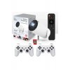 Φορητός βιντεοπροβολέας 4K Ultra HD, 2 Joysticks και παιχνίδια, WiFi, Bluetooth, Τηλεχειριστήριο