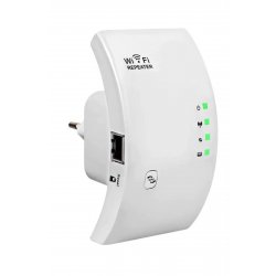 Ενισχυτής WiFi Andowl Q 9D με λειτουργία επαναλήπτη WiFi 2,4 Ghz 100 Mbps λευκό