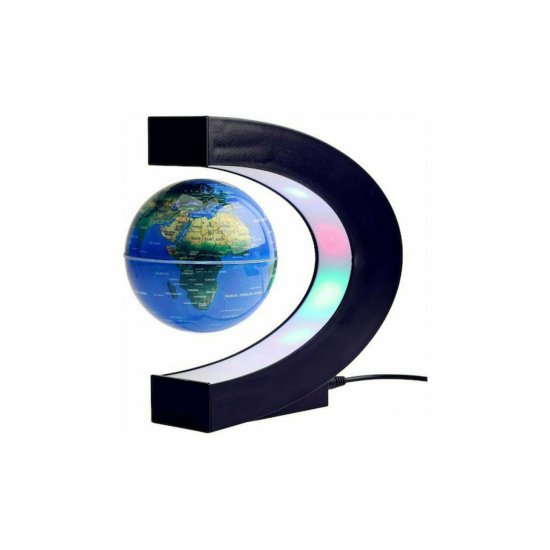 Floating Illuminated World Globe με διάμετρο 8,5cm και ύψος 18cm Floating Illuminated World Globe με διάμετρο 8,5cm και ύψος 18cm