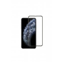 ® Μεμβράνη Tempered Glass συμβατή με Apple iPhone 11/XR Full Glue Black