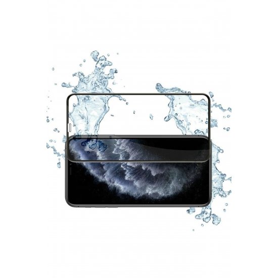 ® Μεμβράνη Tempered Glass συμβατή με Apple iPhone 11/XR Full Glue Black