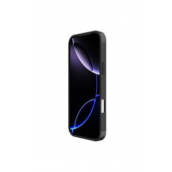 Ματ αντικραδασμική θήκη με MagSafe για iPhone 17 Pro Max, Ματ Πλάτη, Μαύρη