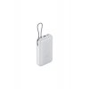 Power Bank 20000mAh (Ενσωματωμένο καλώδιο) Ανοιχτό γκρι