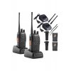 Σετ 2 σταθμών πομποδέκτη walkie-talkie, 16 προκαθορισμένα κανάλια στην περιοχή PMR, εμβέλεια 6 km