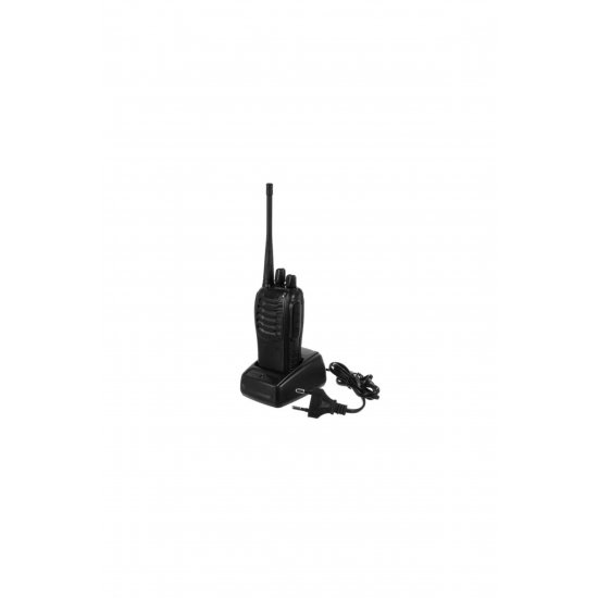 Σετ 2 σταθμών πομποδέκτη walkie-talkie, 16 προκαθορισμένα κανάλια στην περιοχή PMR, εμβέλεια 6 km