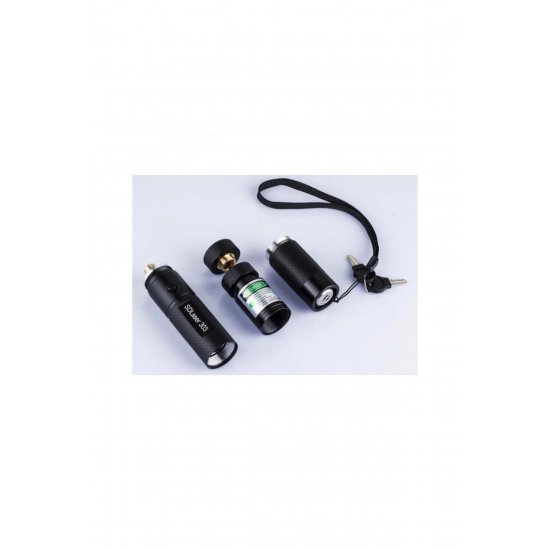 3D Green LED Laser, προβολή έως 10 km, για κάμπινγκ & πεζοπορία, 1000 mW, περιλαμβάνονται 5 κεφαλές