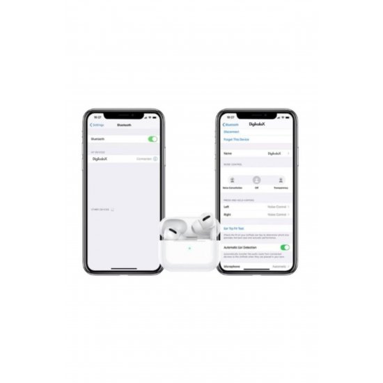 Casti Ασύρματο Μπλεtooth Air Ear Buds Pro 2, Compatibil Apple, DigikalaX@, Alb Casti Ασύρματο Μπλεtooth Air Ear Buds Pro 2, Compatibil Apple, DigikalaX@, Alb