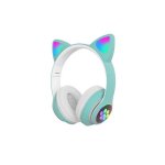 Ασύρματα ακουστικά Cat Ear, πτυσσόμενα Neo™ Soundy® STN-28 Mint Green