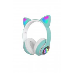 Ασύρματα ακουστικά Cat Ear, πτυσσόμενα Neo™ Soundy® STN-28 Mint Green