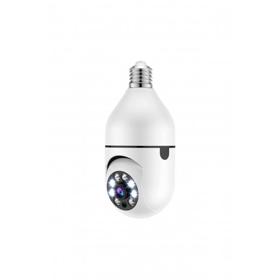 Κάμερα ασφαλείας WiFi 355° Οριζόντια 90° Κάθετη 1080p HD με μικρόφωνο και αμφίδρομο ήχο