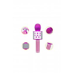 Μικρόφωνο Bluetooth Karaoke με ενσωματωμένο ηχείο, συμβατό με οποιοδήποτε smartphone, ενσωματωμένη μπαταρία