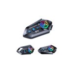 Bluetooth ενδοεπικοινωνία + ραδιόφωνο για κράνος Moto Y12