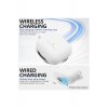 Αντικραδασμική θήκη για AirPods 4, Carabiner Hook, Silicone, White Αντικραδασμική θήκη για AirPods 4, Carabiner Hook, Silicone, White