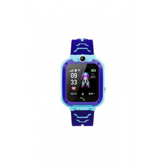 Smart Wear Q12 Kids Smartwatch - Κάρτα SIM & Κάμερα - LBS Tracking - Μπλε