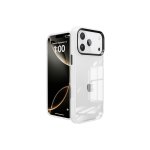 Γυάλινη θήκη πλάτης για iPhone 17 Pro Max, Αντικραδασμική προστασία, Έγχρωμες άκρες, Διαφανές