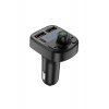 Φορτιστής αυτοκινήτου με MP3 Player, Flippy, Bluetooth 5.0, 5V, 2 x USB, Type C, Μαύρο