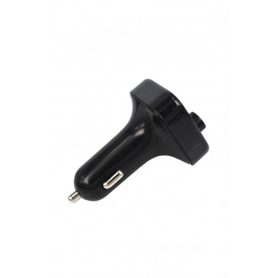 Φορτιστής αυτοκινήτου με MP3 Player, Flippy, Bluetooth 5.0, 5V, 2 x USB, Type C, Μαύρο