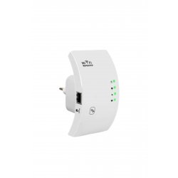 Ενισχυτής ασύρματου σήματος FOXMAG24, WiFi Repeater, 300 Mbps, Κάλυψη 200 m², Λευκό