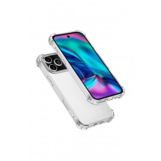 Θήκη Ultra Protection για iPhone 17 Pro, Αντικραδασμικές γωνίες, Σιλικόνη, Διαφανές Θήκη Ultra Protection για iPhone 17 Pro, Αντικραδασμικές γωνίες, Σιλικόνη, Διαφανές