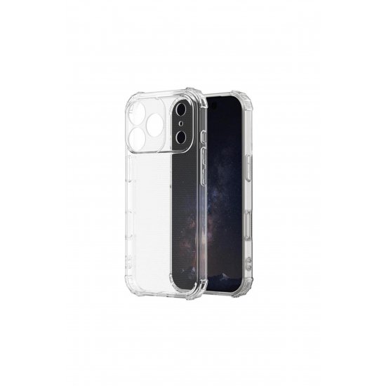 Θήκη Ultra Protection για iPhone 17 Pro, Αντικραδασμικές γωνίες, Σιλικόνη, Διαφανές Θήκη Ultra Protection για iPhone 17 Pro, Αντικραδασμικές γωνίες, Σιλικόνη, Διαφανές
