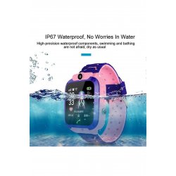 OEM Kids Smartwatch 4G με Monitoring, WiFi - Ροζ/Μωβ