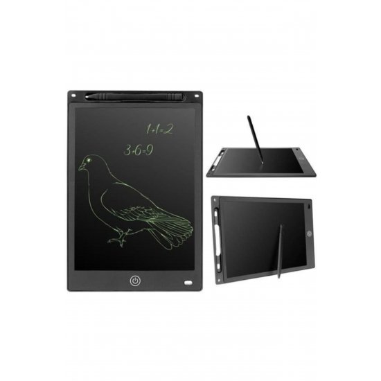 Φορητό tablet LCD 8,5 ιντσών γραφής και σχεδίου με γραφίδα, μαύρο