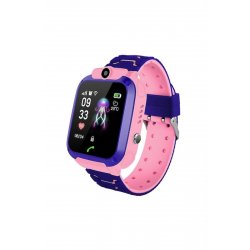 Q12 Kids Smartwatch IP67 Αδιάβροχο, Ακριβής Τοποθέτηση, Ροζ/Μωβ