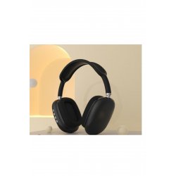 Ασύρματα ακουστικά P9, Bluetooth, Jack 3,5mm, Μαύρο