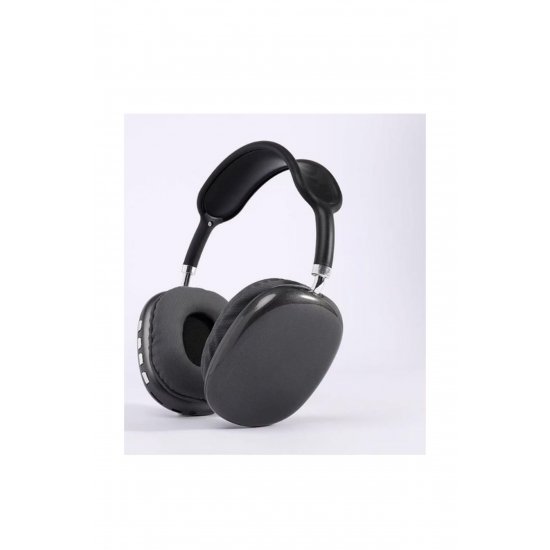 Ασύρματα ακουστικά P9, Bluetooth, Jack 3,5mm, Μαύρο