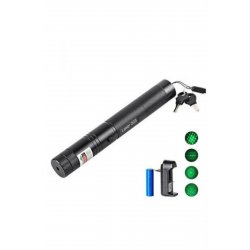 Πράσινη συσκευή laser LED, εμβέλεια 10 km, περιλαμβάνεται επαναφορτιζόμενη μπαταρία