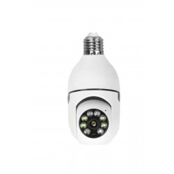 Κάμερα παρακολούθησης βίντεο Wi-Fi IP, LED Smart-Bulb HD, Αισθητήρας κίνησης, Εφαρμογή για κινητά