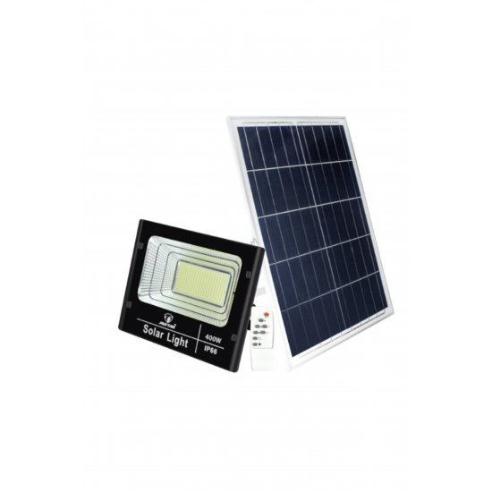 Προβολέας με ηλιακό πάνελ 400W και τηλεχειριστήριο BJ400W