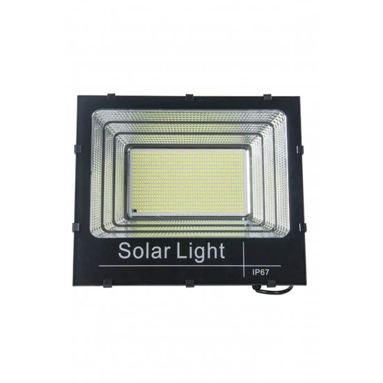 Προβολέας LED 100W DIMMABLE με ΑΤΟΜΙΚΟ ηλιακό πάνελ και τηλεχειριστήριο