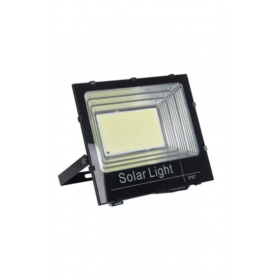 Προβολέας LED 100W DIMMABLE με ΑΤΟΜΙΚΟ ηλιακό πάνελ και τηλεχειριστήριο