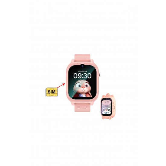 Smartwatch για παιδιά με κάρτα SIM, GPS, κάμερα, βιντεοφωνητική κλήση, λειτουργία κατασκοπείας, κουμπί SOS, K10
