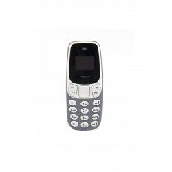 Μίνι τηλέφωνο MBM10, DualSim, 350 mAh, Γκρι
