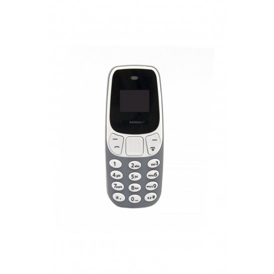Μίνι τηλέφωνο MBM10, DualSim, 350 mAh, Γκρι