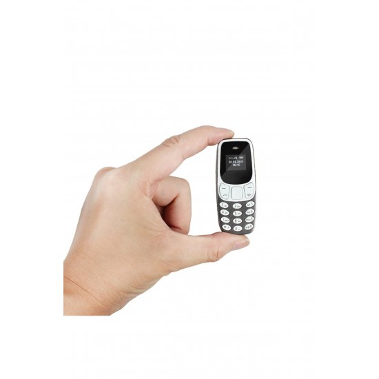 Μίνι τηλέφωνο MBM10, DualSim, 350 mAh, Γκρι
