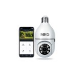 Κάμερα παρακολούθησης M615 Bulb Type 360, Wi-Fi, Λευκό, Ήχος, IR, Υποδοχή κάρτας