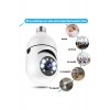 Κάμερα παρακολούθησης M615 Bulb Type 360, Wi-Fi, Λευκό, Ήχος, IR, Υποδοχή κάρτας