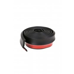 Προστατευτική ταινία Spoiler, Universal Car Tuning Bumper Ruber, Μαύρο, 2,5 M