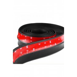 Προστατευτική ταινία Spoiler, Universal Car Tuning Bumper Ruber, Μαύρο, 2,5 M Προστατευτική ταινία Spoiler, Universal Car Tuning Bumper Ruber, Μαύρο, 2,5 M