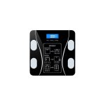 Ζυγαριά σώματος Smart M8501, Bluetooth Intelligent App, Ηλεκτρονική, Μαύρο
