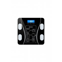 Ζυγαριά σώματος Smart M8501, Bluetooth Intelligent App, Ηλεκτρονική, Μαύρο